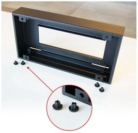 Kratki GALINA/TUV - Bio camino GALINA 21,8x35,4 cm 1kW nero