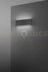 Pocket applique in alluminio antracite opaco led 24w cct 2700k 3200...