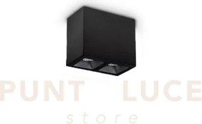 Lika proiettore led 3000 k 6w  330 lm nero 6,5cm
