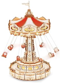 RoboTime - Puzzle carillon 3D Giostra a catena 3xAAA