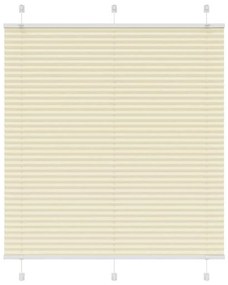Tenda Plissettata Crema 120x100 Cm Larghezza Tessuto 119,4 Cm /