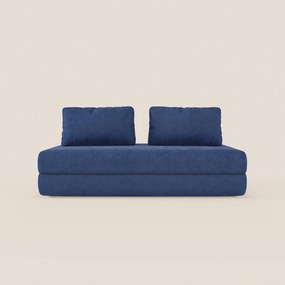 Rift divano letto matrimoniale 2 posti e 3 posti con schienali mobili - materasso alto 22 cm e memory foam in T31
