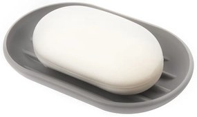 Dispenser di sapone in plastica grigio Touch - Umbra