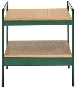 Tavolino con piano in rovere 43x43 cm Jaunty - Hübsch