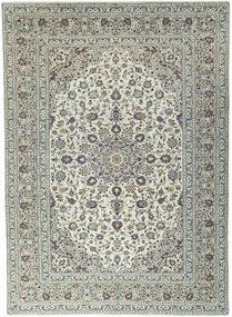 Kashan Tappeto 240 x 340 Beige (Iran) Annodato A Mano