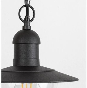 Rabalux 8717 - Lampada a sospensione da esterno OSLO 1xE27/60W  nera IP44