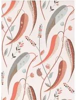 Tapete Colbert von Nina Campbell - Coral/ Aqua