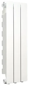 Radiatore acqua calda PRODIGE MODERN in alluminio, 3 elementi, interasse 700 mm, bianco