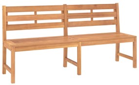 Panchina da giardino 180 cm in legno massello di teak