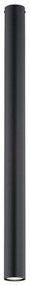 Plafoniera TECNO 1XXL da soffitto base GU10 Nera
