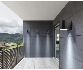 Azzardo AZ4265 - Applique da esterno RIMINI 1xGU10/35W/230V IP54 tonda