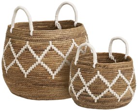 Set di cesti in vimini 2 pz ø 41x32 cm Altea – House Nordic