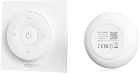 Telecomando con base da Parete Monocolore e CCT Senza cavi - Bianco