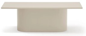 Tavolino da salotto color crema 50x111 cm Totem – Teulat