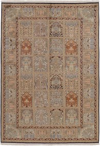 Cashmere Silk Tappeto 180 x 250 (Indian) Annodato A Mano