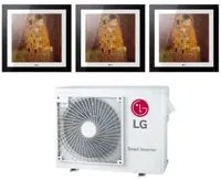 Climatizzatore Condizionatore LG Trial Split Inverter serie ARTCOOL GALLERY 9+9+12 con MU3R21 R-32 Wi-Fi Optional 9000+9000+12000