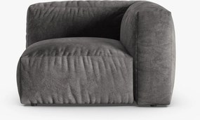 Modulo angolare Martina in velluto – L120cm