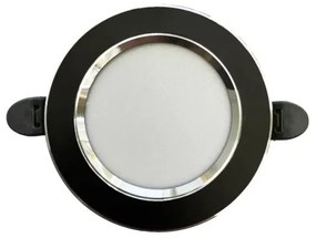 Lampada LED da incasso LED/7,5W/230V 4000K nero/argento