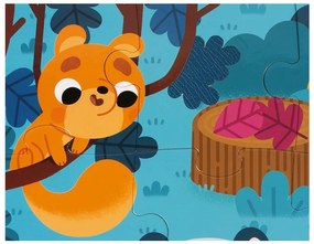Puzzle Tattile - Gli Animali della Foresta - 20 pezzi