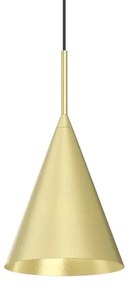 Lampada a sospensione con cavo CAPITAL 1xGX53/15W/230V, diametro 17 cm, finitura dorata