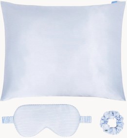 Set di 3 prodotti per il sonno in seta Charcoal L