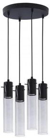 Lampadario su corda LOOK GRAPHITE 4xGU10/50W/230V