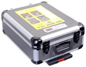 Valigetta in alluminio con attrezzi 186 pz