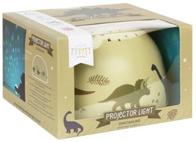 A Little Lovely Company - lampada con proiettore - dinosauri