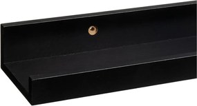Mensola nera per quadri 100 cm - Casa Selección