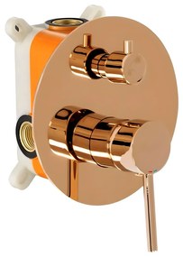 Rubinetto da vasca da incasso Rea Lungo Copper + BOX