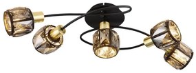 Globo 54357-5B - Lampadario a plafone INDIANA 5xE14/40W/230V