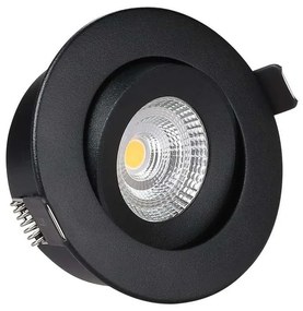 Downlight Spot da Incasso 7W 2700K Tilt Nero - Antidark