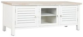 Mobile TV DKD Home Decor Abete Bianco Legno MDF 120 x 40 x 45 cm