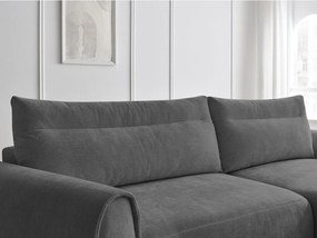 Divano angolare grigio Aden – Bobochic Paris