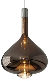 Sky-Fall SO Lampada a Sospensione Grande Glossy Bronze Glass - Lodes