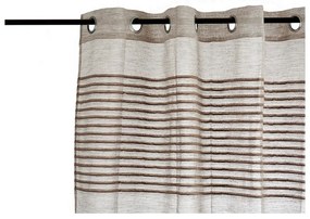 Tenda Righe Marrone 6 Unità (140 x 0,1 x 260 cm)