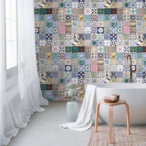 Fotomurale Tiles, multicolore 159 x 280 cm