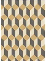 Cole & Son Carta da parati Delano - Gold/ Black
