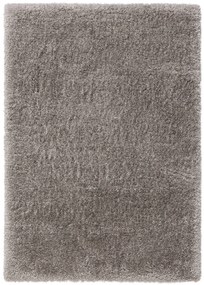 benuta Pop Tappeto a pelo lungo Ava Grigio 80x150 cm - Tappeto design moderno soggiorno