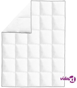 vidaXL Piumone Invernale Piuma Anatra 135x200 cm