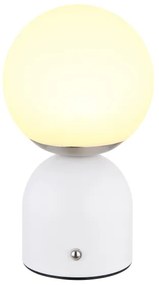 Globo 21006W - Lampada da tavolo LED dimmerabile JULSY LED/2,5W/3,7V bianca