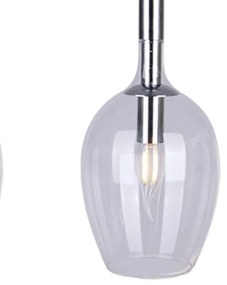 Lampadario su filo TANGO 3xE14/40W/230V chiaro