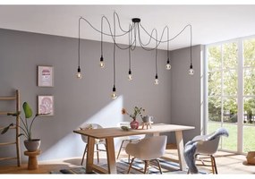 Paulmann 50390 - Lampadario a sospensione con filo NEORDIC 7xE27/20W/230V ragno