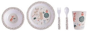 Set da pranzo per bambini 5 pezzi Woodland - Ladelle