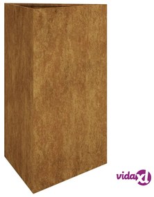 vidaXL Fioriera da Giardino 50x43x75 cm in Acciaio Corten