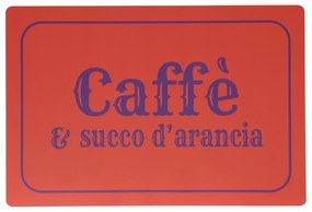 Tovaglietta da colazione 45x30 cm corallo