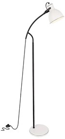Lampada da terra ZUMBA 1xE27/40W/230V bianco/nero