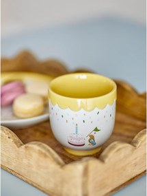 Tazza per bambini gialla e color crema in gres 150 ml Celebrate – Bloomingville Mini