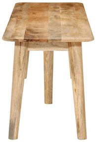 Panca 160x40x45 cm in legno massello di mango