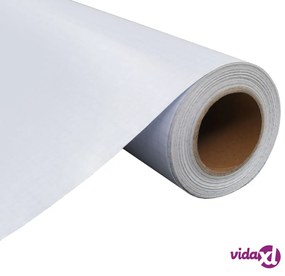 vidaXL Pellicola Finestra Sabbiata Adesiva Bianco Latte 0,9x5m